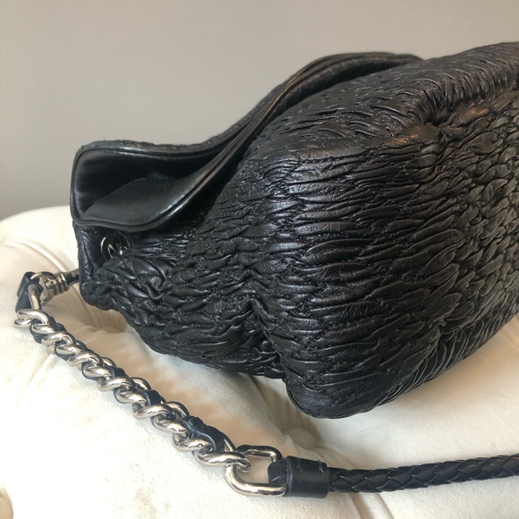 Beautiful Miu Miu by Prada Matelasse Black Supple leather Bag - Picture 9 of 13